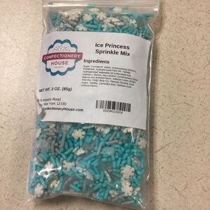 Confectionery House - Ice Princess Sprinkles Mix - 3 oz. bag